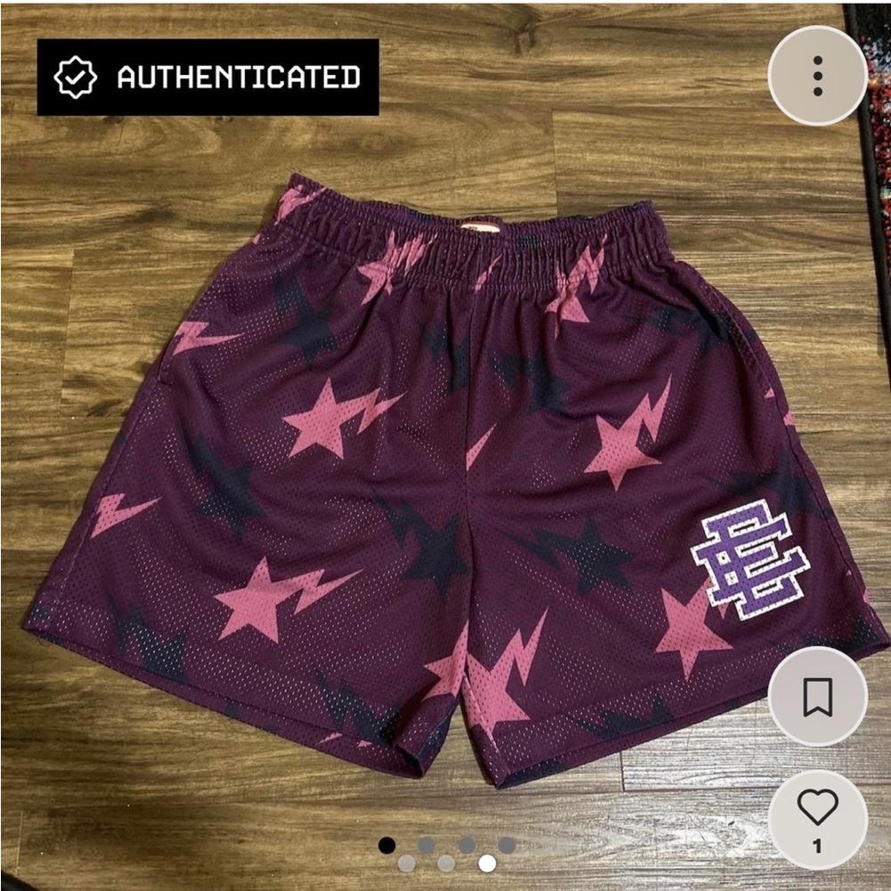 Eric Emmanuel X BAPE shorts